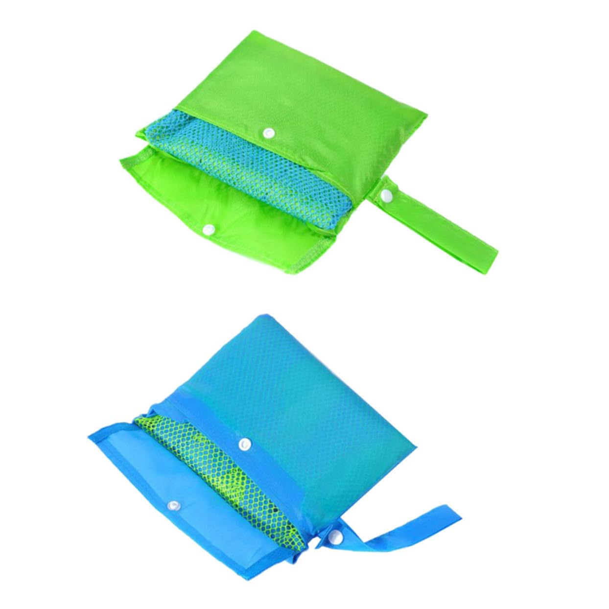 UPKOCH Bolsa De Mano De Malla De 6 Piezas Bolsa De Juguetes para Arena Juguetes para Exteriores Mochila De Malla para Playa Bolso De Mano para Playa Bolso De Playa para