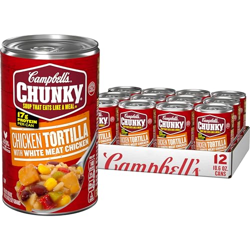 Campbell's Chunky Soup, Chicken Tortilla Soup with Grilled White Meat