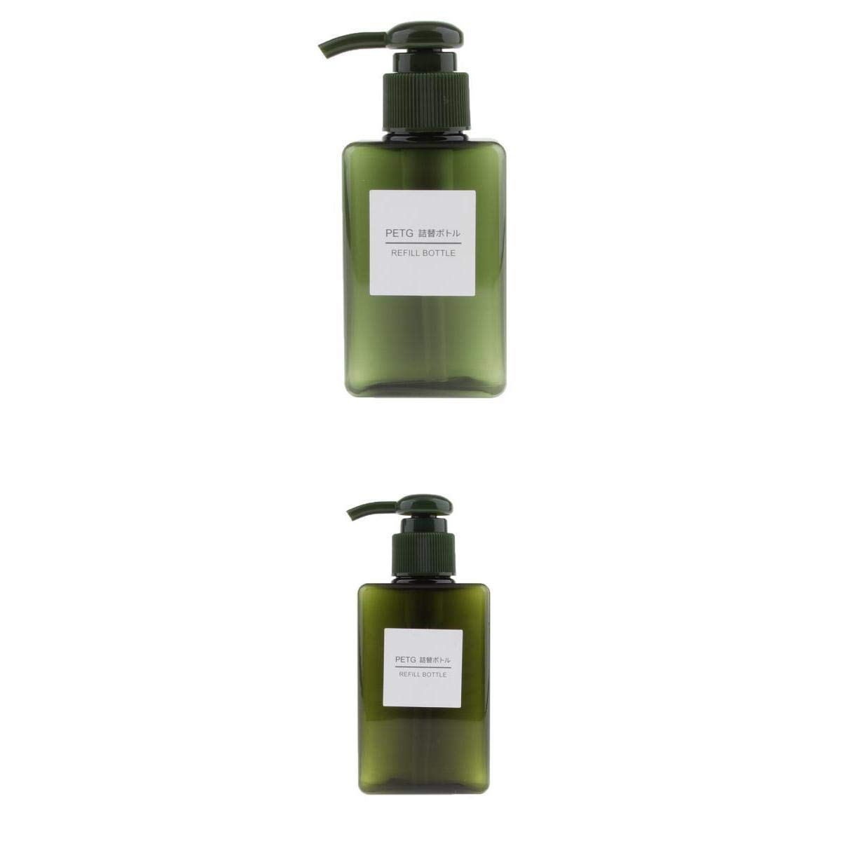 Bnf® 2pcs Foaming Soap Pump Dispenser Cosmetic Container Bottle 100ml 150ml Green|Home & Garden | Bath | Soap Dishes & Dispensers-image-28