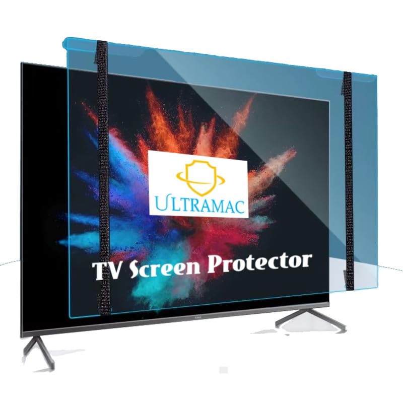 40 inch 3mm Acrylic TV Screen Guard | 9H Hardness | Scratch & Splash Resistant | ISO Certified Protection with Ultra HD Clarity