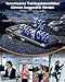 Anylife Laufband mit 10% Steigung， 1-6 km/h Laufband für Zuhause，Under Desk Treadmill，2.5HP Walking Pad für Zuhause & Büro,Doppelter Stoßdämpfung Bis 150kg ，Schwarz