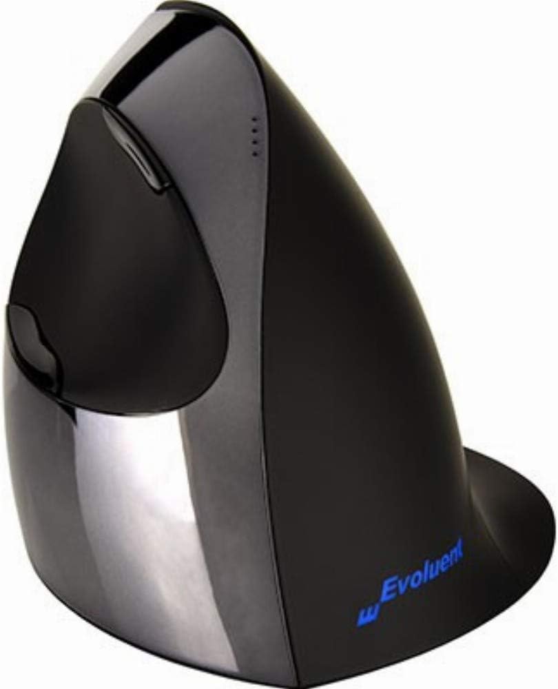Evoluent VMCRW VerticalMouse C Right Hand Ergonomic Mouse with Wireless Connection (Regular Size)