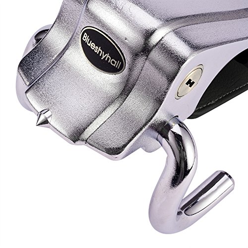 Blueshyhall Black Antitheft Locking Devices Steering Wheel Lock with Safety Hammer - Image 5