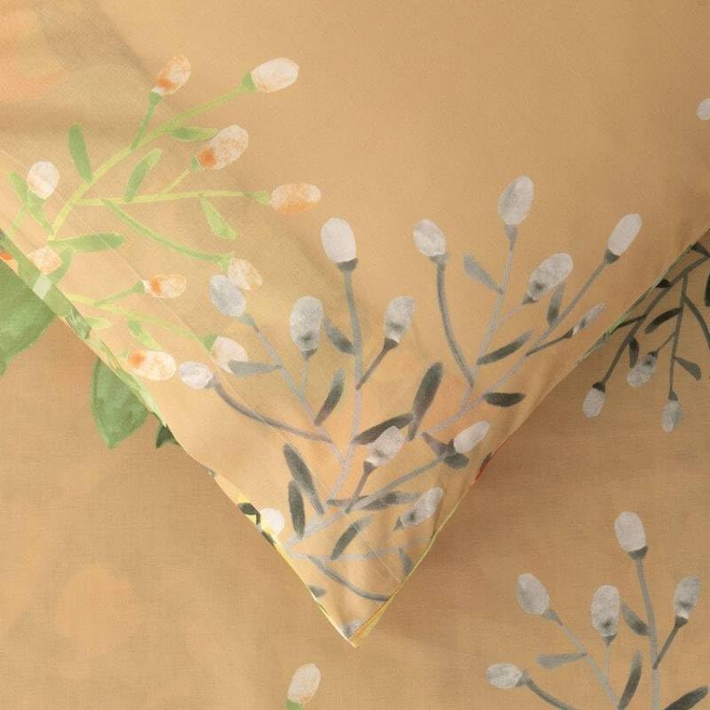 Bassetti - Copripiumino Matrimoniale Bassetti Flower Gate | Floreale Beige