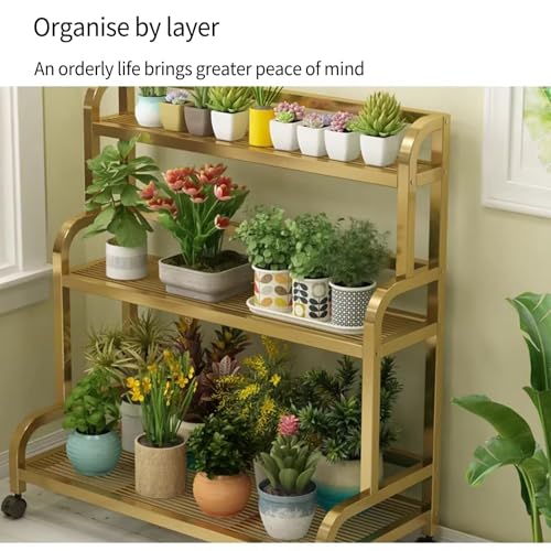 Étagère à plantes fer forgé pour optimiser l'espace des petits balcons - 7