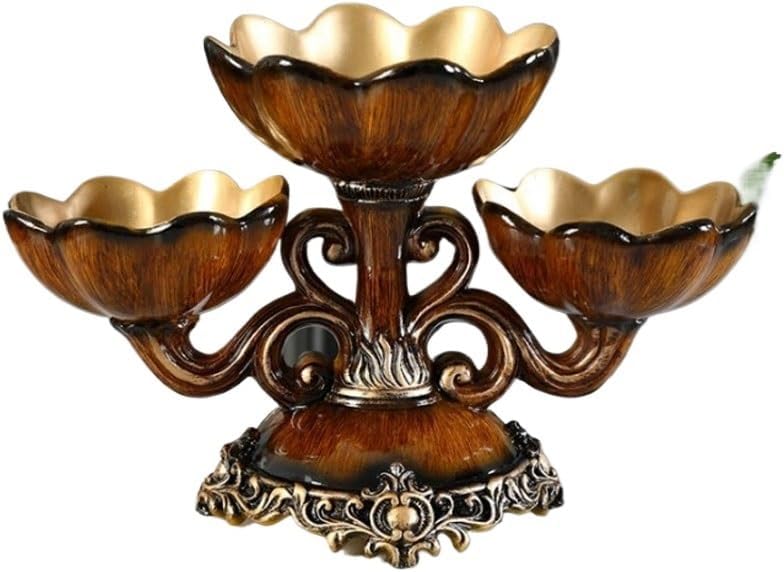 European Resin Fruit Plate The Coffee Table Features Luxurious Dried Melon Pla