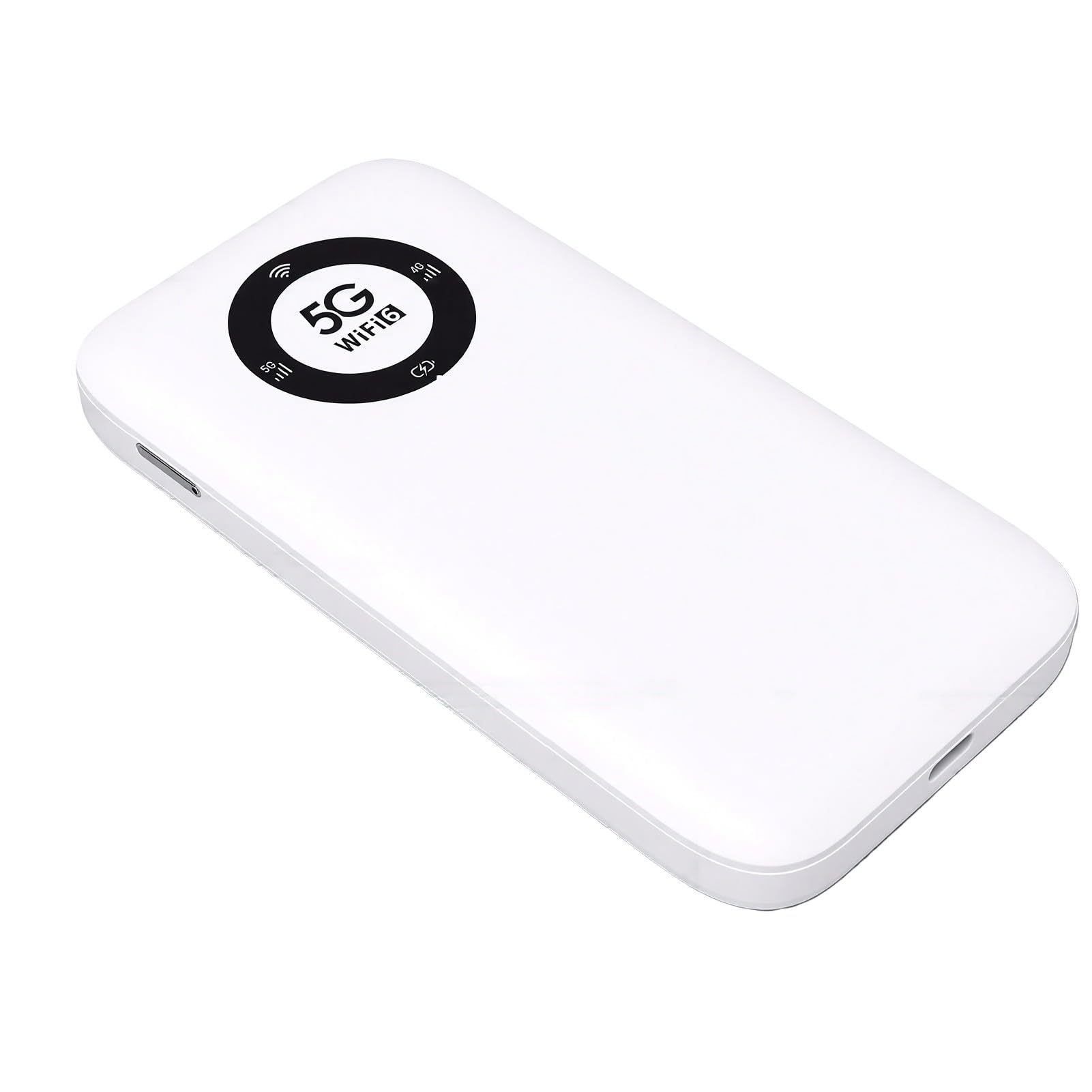 Hotspot Mobile 5G 6000mAh Router WiFi 6 Portatile Ad Alta velocità da 2 Gbps Dual Band 2.4GHz 5GHz per da Viaggio Lavoro Remoto Aziendale