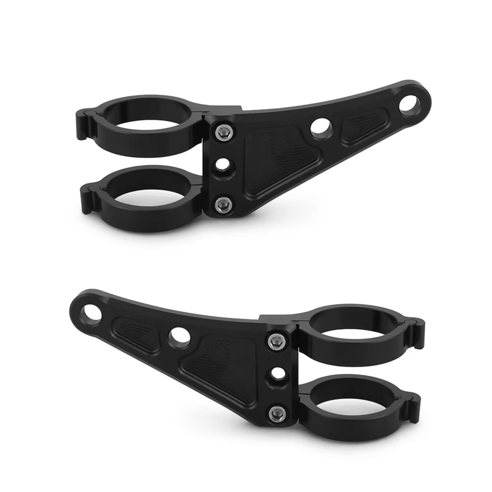 Kangboz One Color Motorbike Lights Brackets Compatible With 41Mm Motorcycles Fork Tubes Headlight Mount Bracket Clamp Headlamp Holder Parts Accessories Replacement