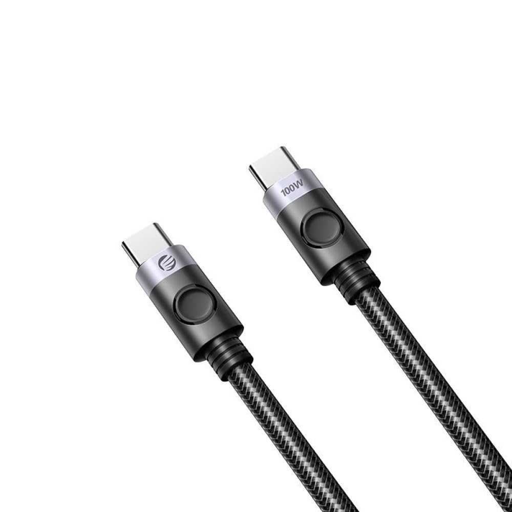 ORICO Cable Compatible with Thunderbolt 4 Cable 6.56Ft (2 Meters) 40Gbps USB C to USB C Cable Support 100W Charging/Display 8K@ 60Hz for MacBooks,iPad Pro, Thunderbolt 4/3 Hub, Docking and More