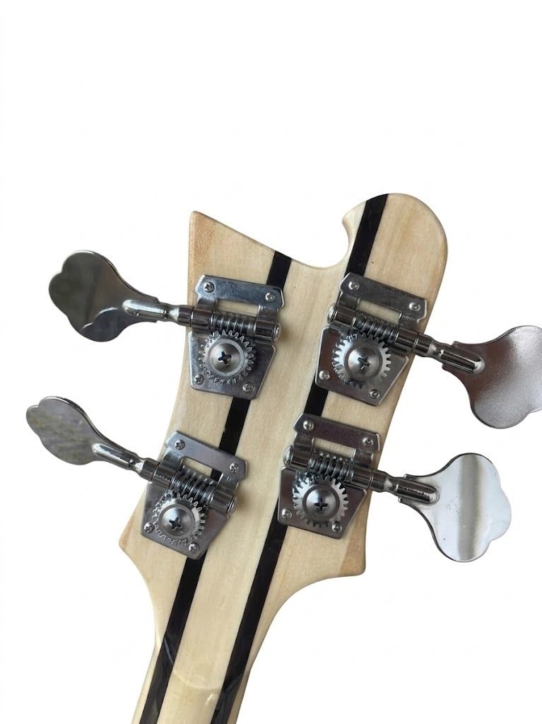 Basso elettrico Solid Body, legno esotico con costruzione neck-through, 4 corde full size for rock classico (Bajo Eléctrico)
