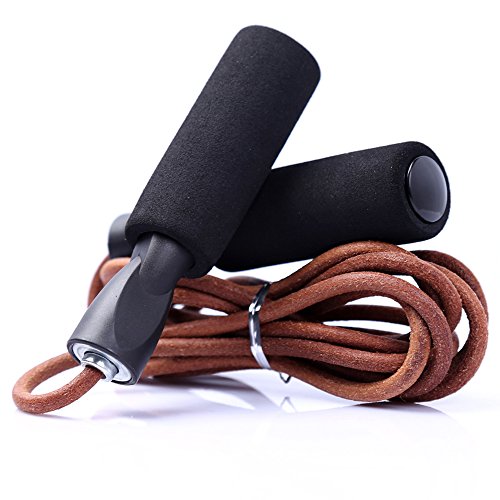 Hihey Skipping Rope Sport Rope Skipping Manija de Acero Ajustable Que se Adapta a la Piel: Ejercicio, Boxeo, Ejercicio, Adelgazamiento para niños y Adultos