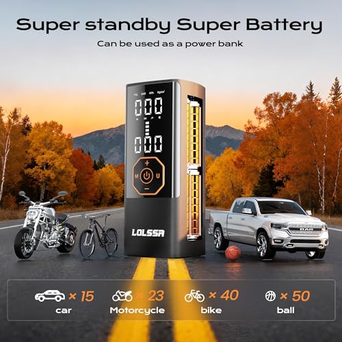 Tire Inflator Portable Air Compressor Air Pump for Car Tires Cordless Electric 180PS for C - image 2