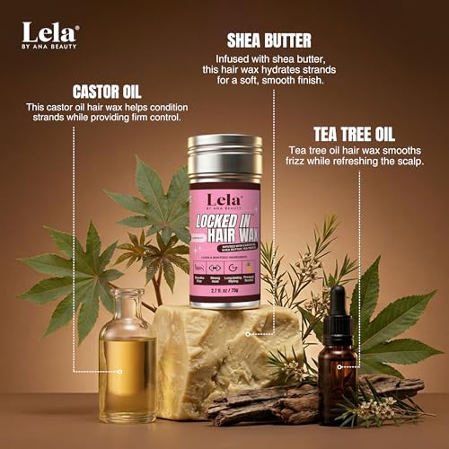 Lela Beauty Locked In Wax Stick Fijador Fuerte 2.7oz miniatura 3