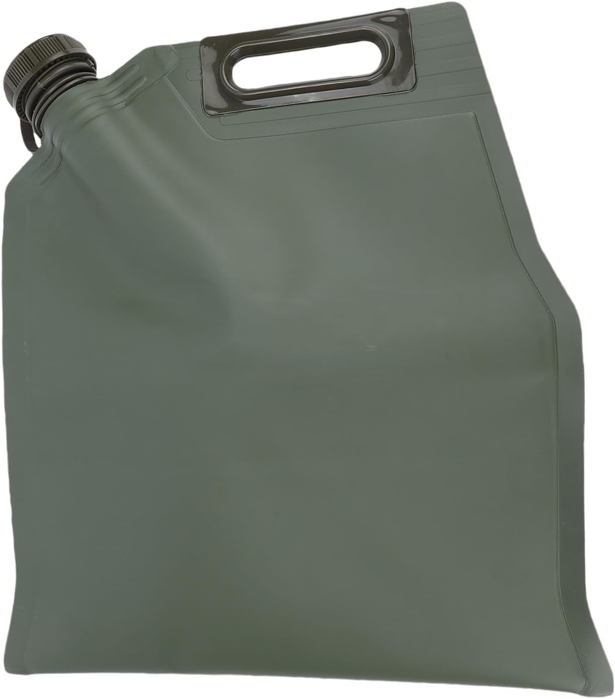 Agatige Fuel Bag for Gasoline, TPU Leakproof Portable Handheld Vehicle Oil Transfer Bag Gasoline Container for Drivers Motorcycles SUVs Road Trips (5L)