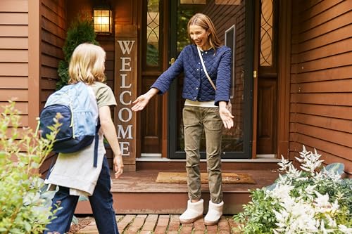 Dearfoams Women's Outdoor Whitney Teddy Ankle Boot Slipper2