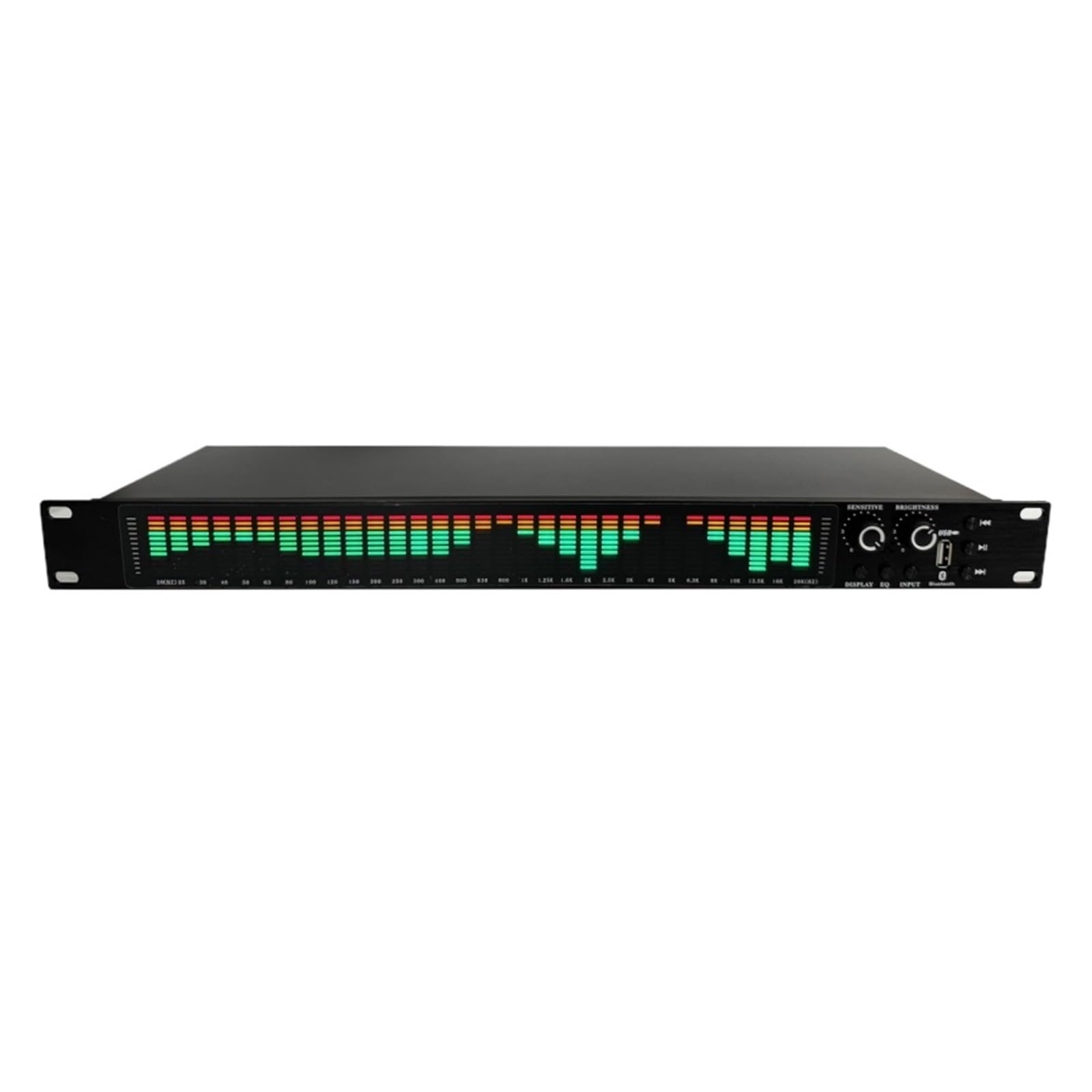 未使用 1UラックLEDスペクトラムアナライザーBluetooth/USB入出力 Amazon | ラックマウント 1U デジタル スペクトラム アナライザ