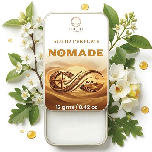 Image of IDITRI EXPORT Solid Perfume |pineapple&Nomade Alcohol Free Wax Perfume Balm, Long Lasting | Pocket Tin 12g, Pack Of 2| Non Greasy Smooth Glide, Travel Friendly Men And Women