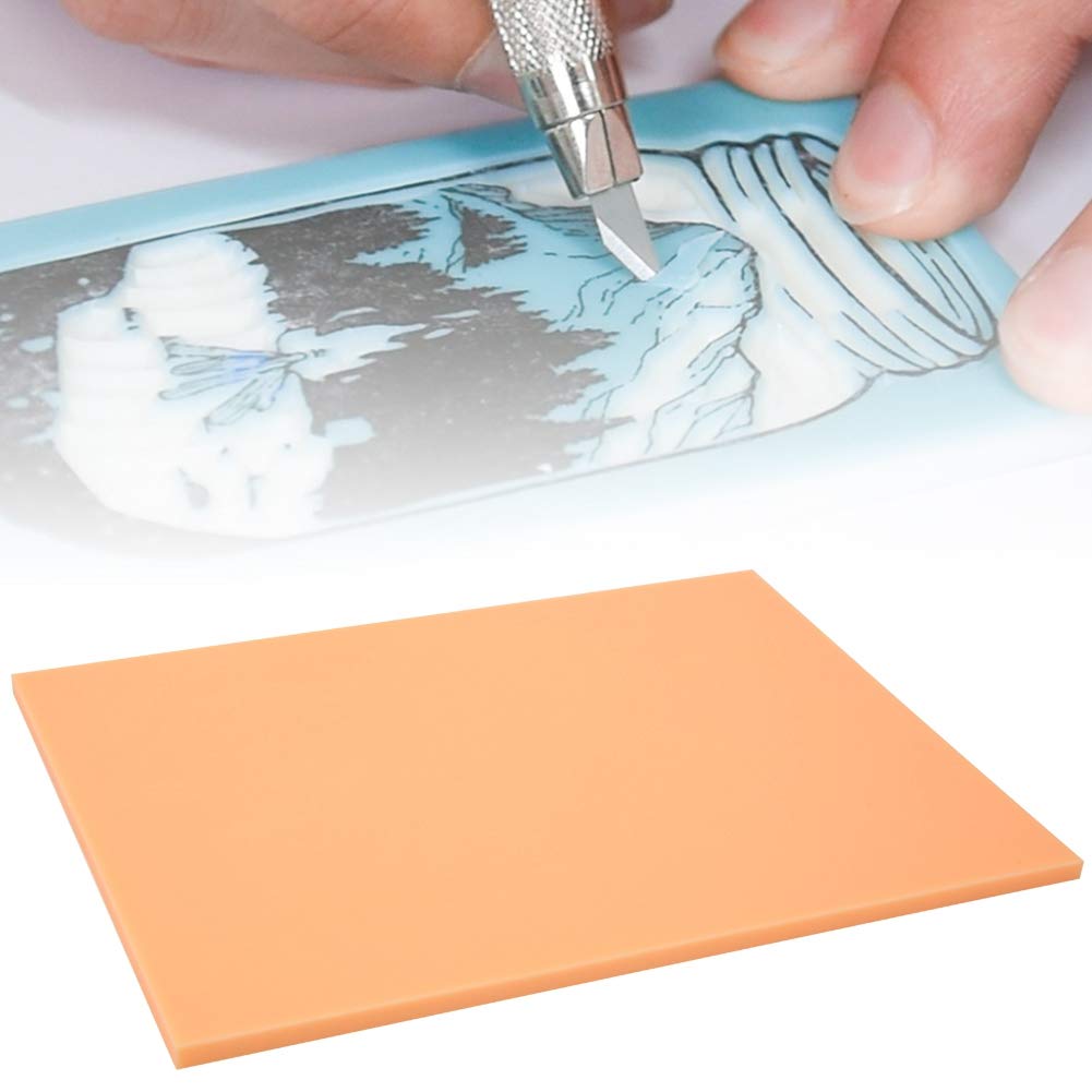 Rubberen stempelblokken, rubberen stempel snijblok Eco