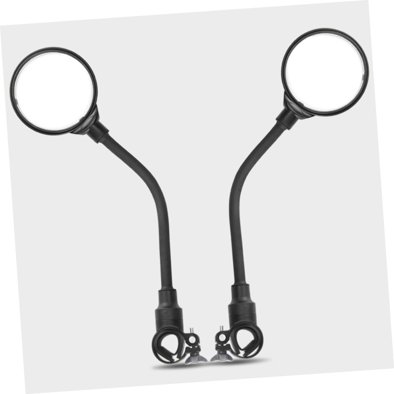 VICASKY 2 specchietti da bicicletta regolabili per manubrio, robusti specchietti retrovisori per mountain bike, bici da corsa, facile installazione per una visione chiara