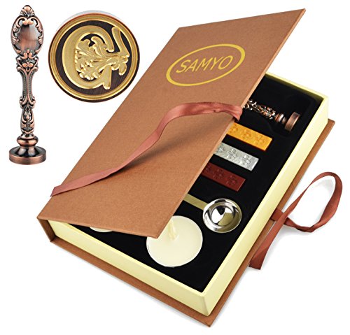 Sceau de cire lettre C pour personnaliser vos invitations de mariage