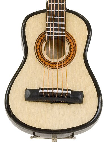 Guitare Classique Miniature – Bois Vernis – Objet de décoration – Cadeau Musique – Livré dans Son Coffret avec Support… - Les Beatles, Paul McCartney, John Lennon, RIngo Starr, George Harrison Guitare Classique Miniature - Bois Vernis - Objet de décoration - Cadeau Musique - Livré dans Son Coffret avec Support… – Image 3