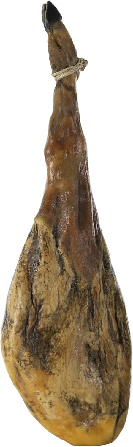 Jambon ibérique noir Pata Negra ±7 kg – Jambon entier avec os pour les gourmets – Spécialité ibérique traditionnelle séchée à l'air libre