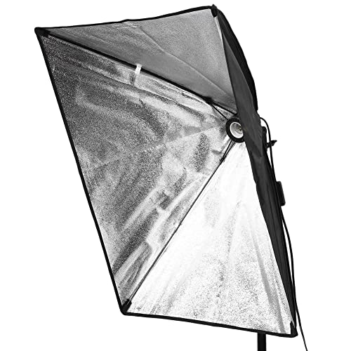 Softbox E27 éclairage continu kit double 50x70cm avec diffuseur anti-ombre pour vidéo - 3