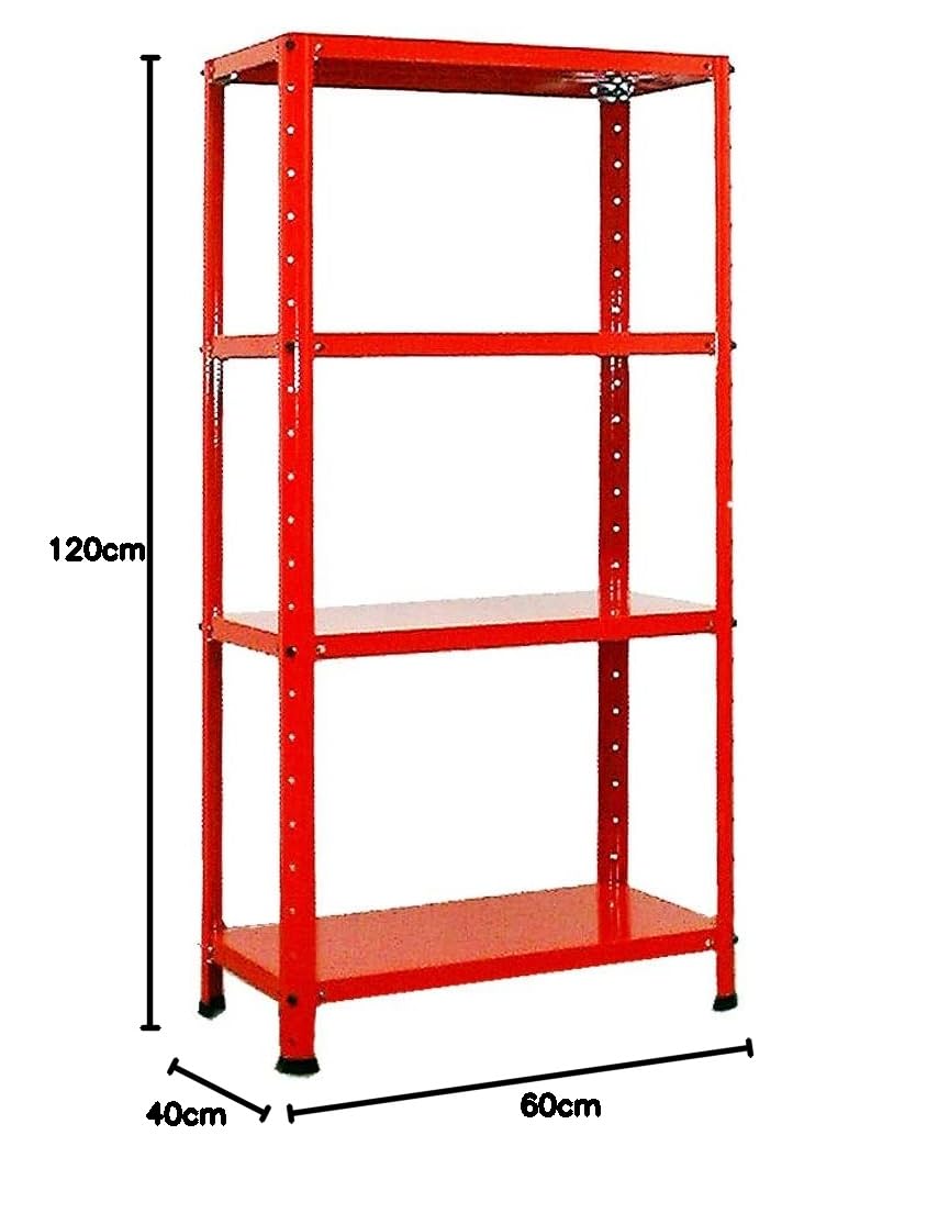 IKEA廃盤 KOLBJÖRN赤いスチール製3段ラック IKEA廃盤 KOLBJÖRN赤いスチール製3段ラック