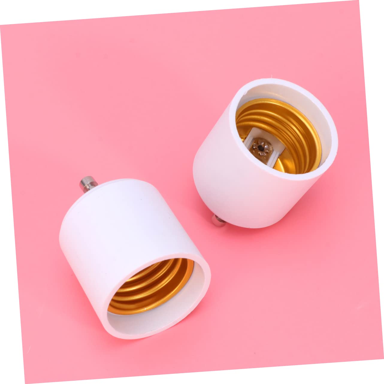 Gadpiparty 3 Set Di Adattatori Per Portalampada A Led Da Gu24 A E26/e27 Convertitore Universale Per Portalampada Design Non Sicuro Per Casa E Ufficio 5 Pezzi*3