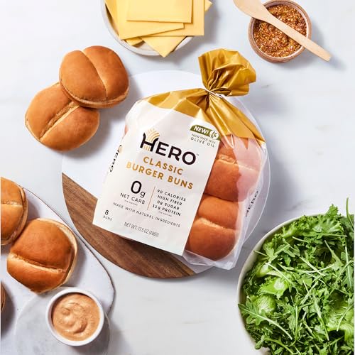 image for Hero Bread Party Sidekick Bundle — 0g Net Carb Hawaiian Rolls and 0g