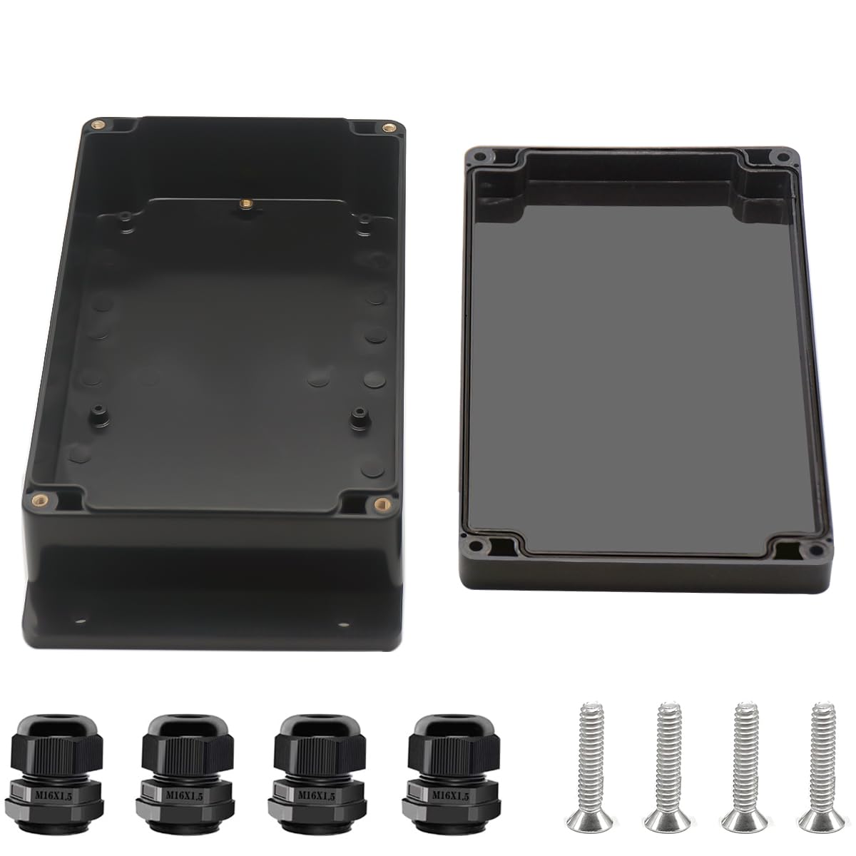 Waterproof ABS Electrical Box - DIY Project Enclosure -13
