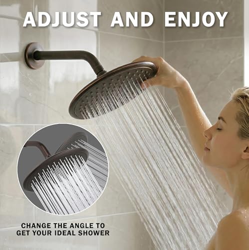 Pommeau de douche cascade 22,9 cm : résolvez le manque de pression avec style - 4