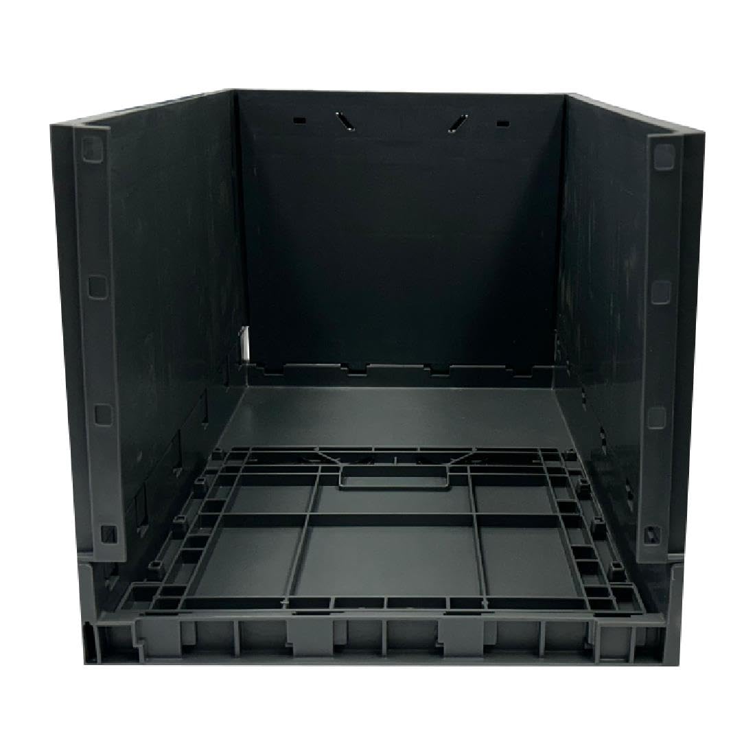 Vogue Plastic Folding Transport/Storage Crate - 594x396x353mm