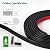 LONGKING 10 ft Self-Adhesive Caulk and Trim Strips for Tiles, Floors, Ceilings, Countertops and More in Black