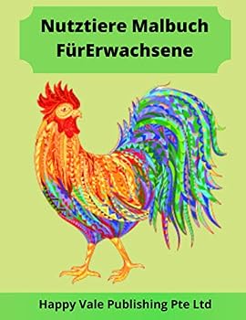 Paperback Nutztiere Malbuch Für Erwachsene [German] Book