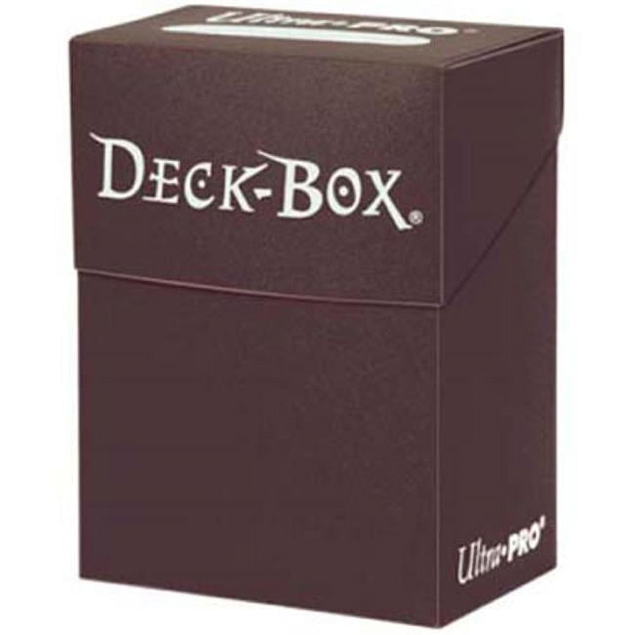 Ultra Pro Deck Box Solid (Brown)