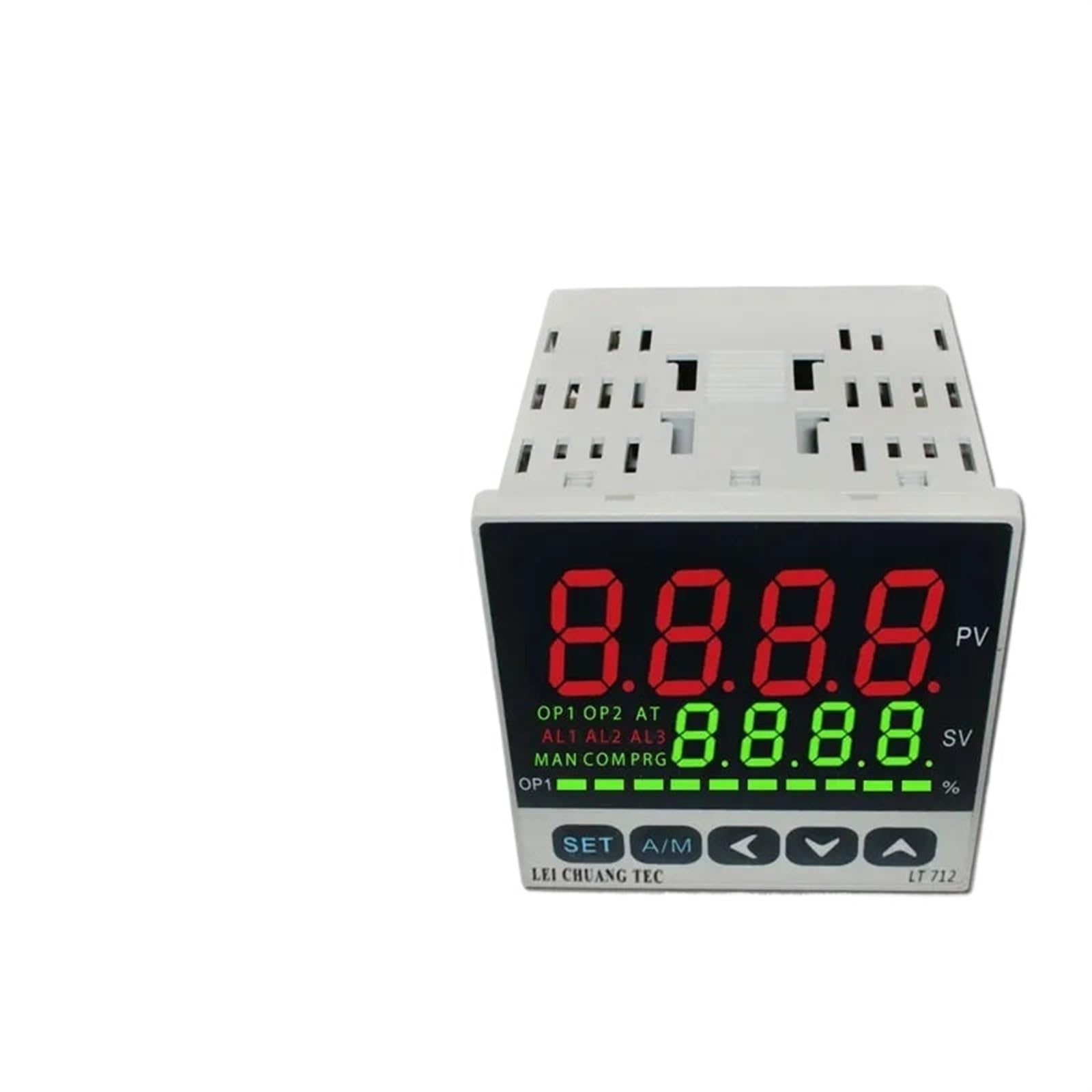 4-20mA input LED display PID Temperature controller 72x72mm, SSR/Relay/4-20mA/0-10V output(RELAY Output 2Alarms)