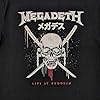 Megadeth T Shirt Crossed Swords Band Logo Official Unisex Black S #2