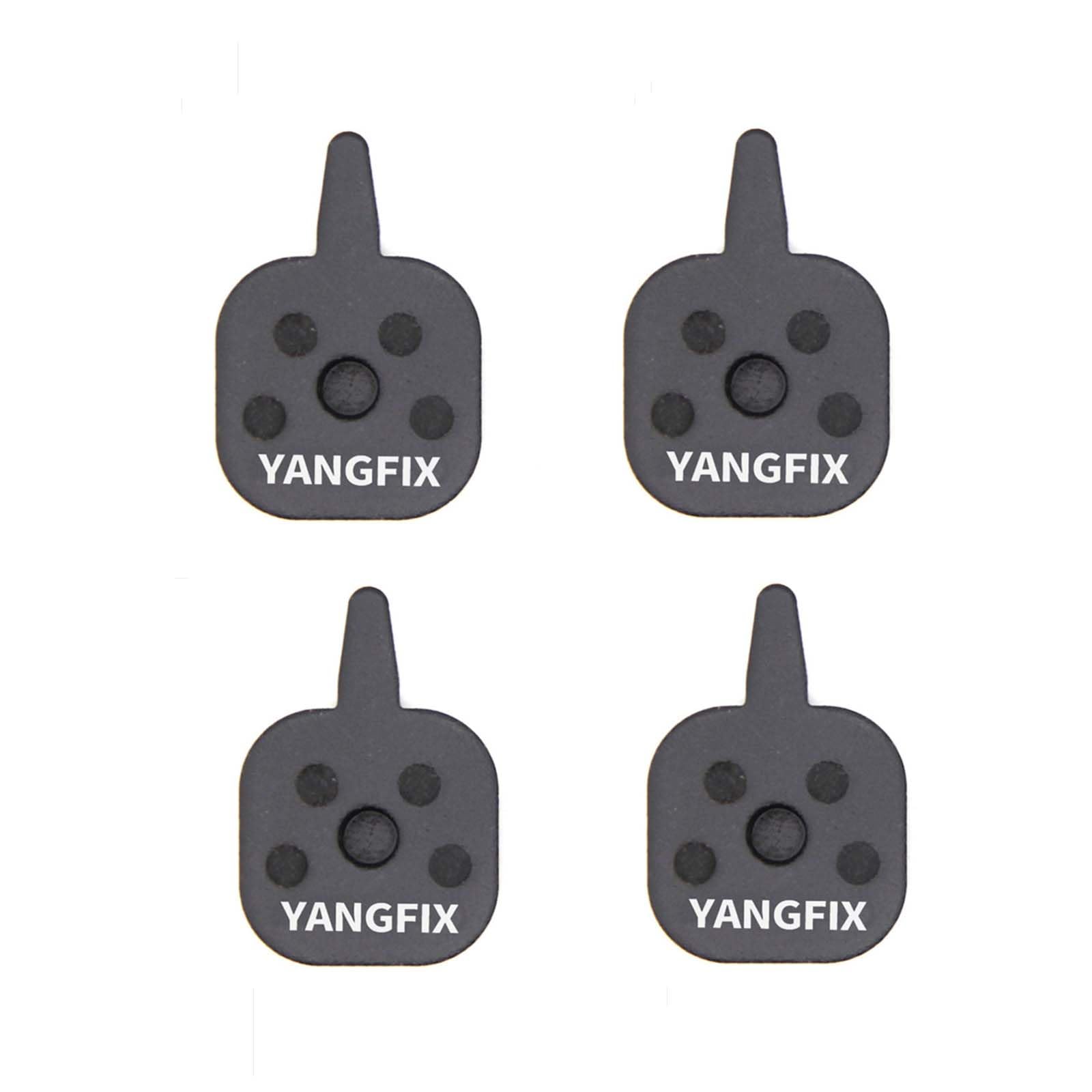 Yangfix – 2 Paires De Plaquettes De Frein à Disque Pour Tektro IO/Novela/Aquila/Gemini – Semi-métalliques, Certifiées SGS/CE/ISO