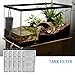 PUEUTU 10 Pack Auqarium Filter Replacement Plates, Turtle Tank Filter Cartridges, Fish Tank Filter Sponges, Suitable for 3.5W Low-Water Filter