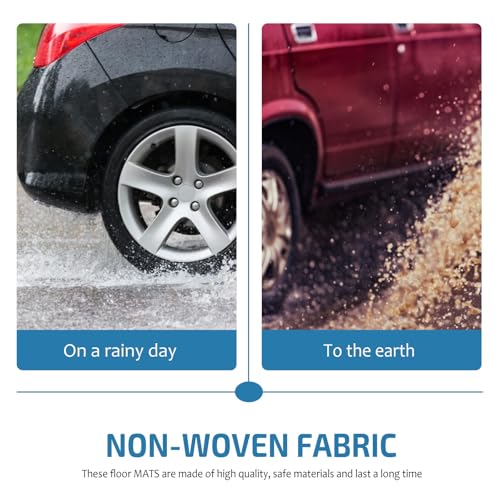 Tapis de sol jetables pour voiture étanches pour protéger l'intérieur auto