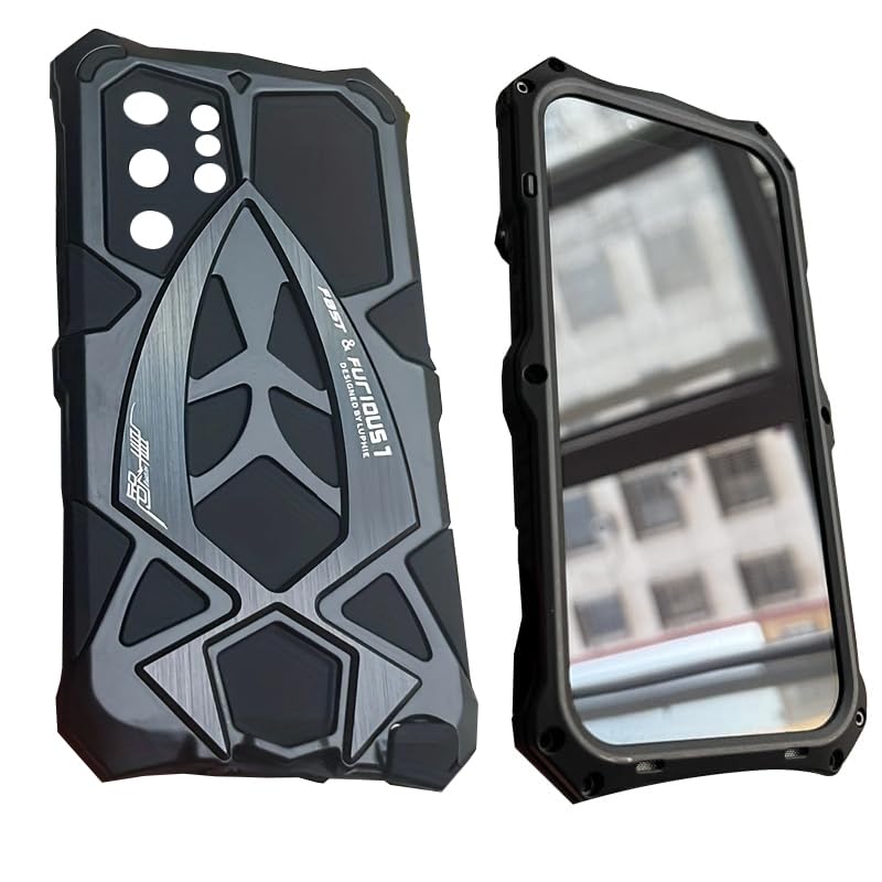 Amazon.com: for Samsung Galaxy S26 S25 S24 S23 S22 Ultra S21+ A72 A52  Aluminum Alloy Phone Case Drop Protection Metal +Silicone Triple Protection  rqst (Black, Galaxy S24 Ultra) : Cell Phones &