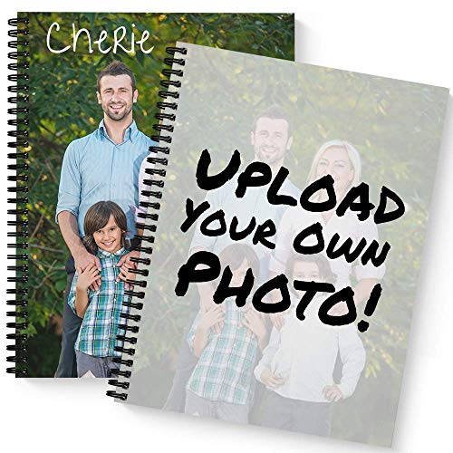 Create Your Own Photo Upload Personalized Notebook/Journal, Lamin...