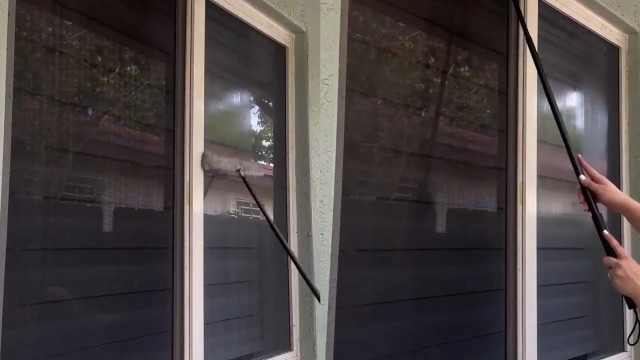 LORESJOY Duschabzieher Set - Teleskopstange 30-120cm Für Streifenfreie Oberflächen