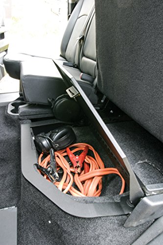 Tuffy Security Products Rear Underseat Locking Lid - '09-10 Ram 1500 / '11-18 1500 / '19 1500 Classic / '10-22 2500/3500; Exc. Extended Crew Cab (Black) #TOP7