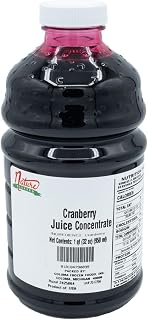 Nature Blessed 100% Pure Cranberry Concentrate - 1 Quart (1/32 fl oz bottle), Applications: Home Wine Making, Brewing, Distilling, Smoothies