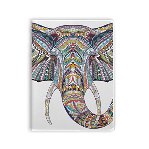 Carnet de notes original éléphant mosaïque coloré format pratique