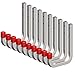 Produktbild Secotec 10 x Universalhaken verzinkt 80 x 120 mm Belastbarkeit 45 kg Werkzeughaken Wandhaken