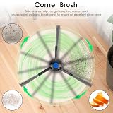 (10 sztuk) N30 Omni szczotki boczne kompatybilne z ECOVACS DEEBOT N30 Omni/ N30 Pro Omni Robot Vacuum, zestaw szczotek bocznych, szczotki do zamiatania krawędzi, zestaw akcesoriów do szczotek