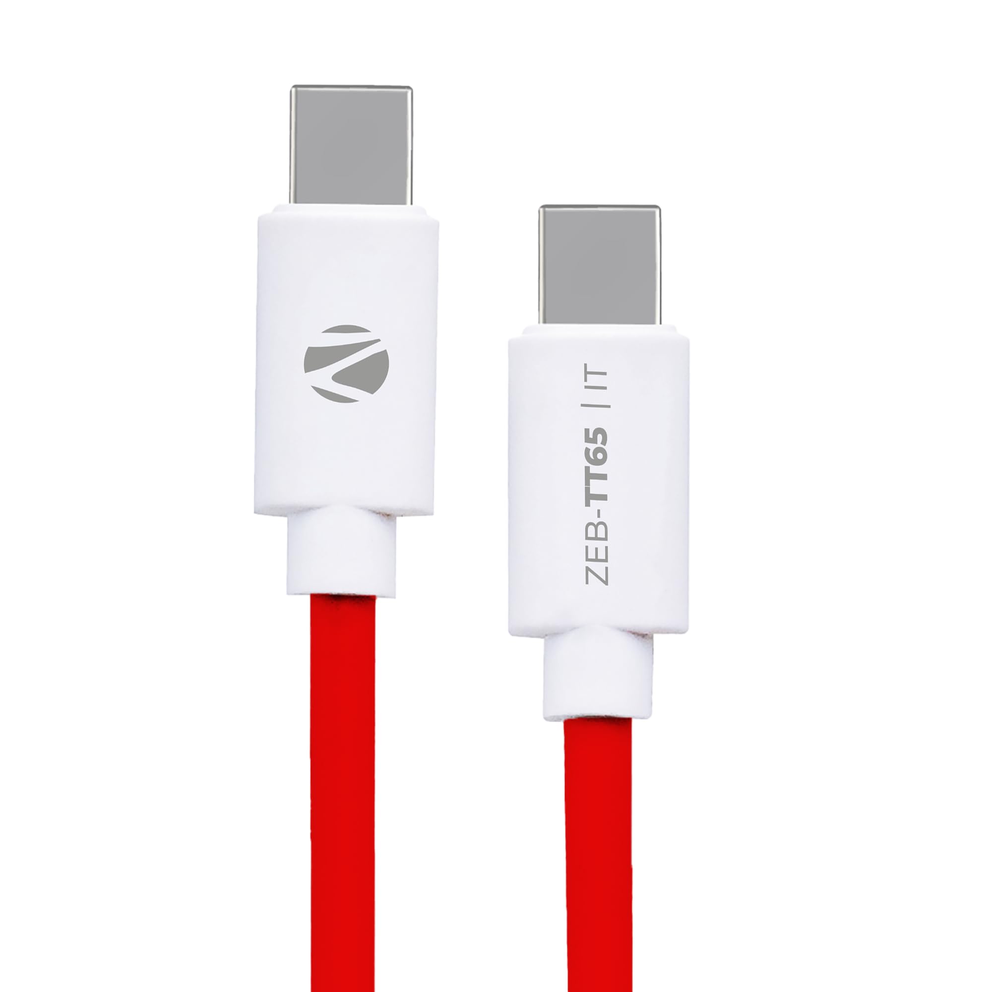 ZEBRONICS Tt65 Type C - Type C Cable, 65 Watts Pd, Rapid Charging, Charge & Sync, 1 Meter, Compatible With iPhone 15 | Samsung | Oneplus | Xiaomi | Realme | Oppo,Multicolor (B0C6TZTGQN) Amazon Price History, Amazon Price Tracker